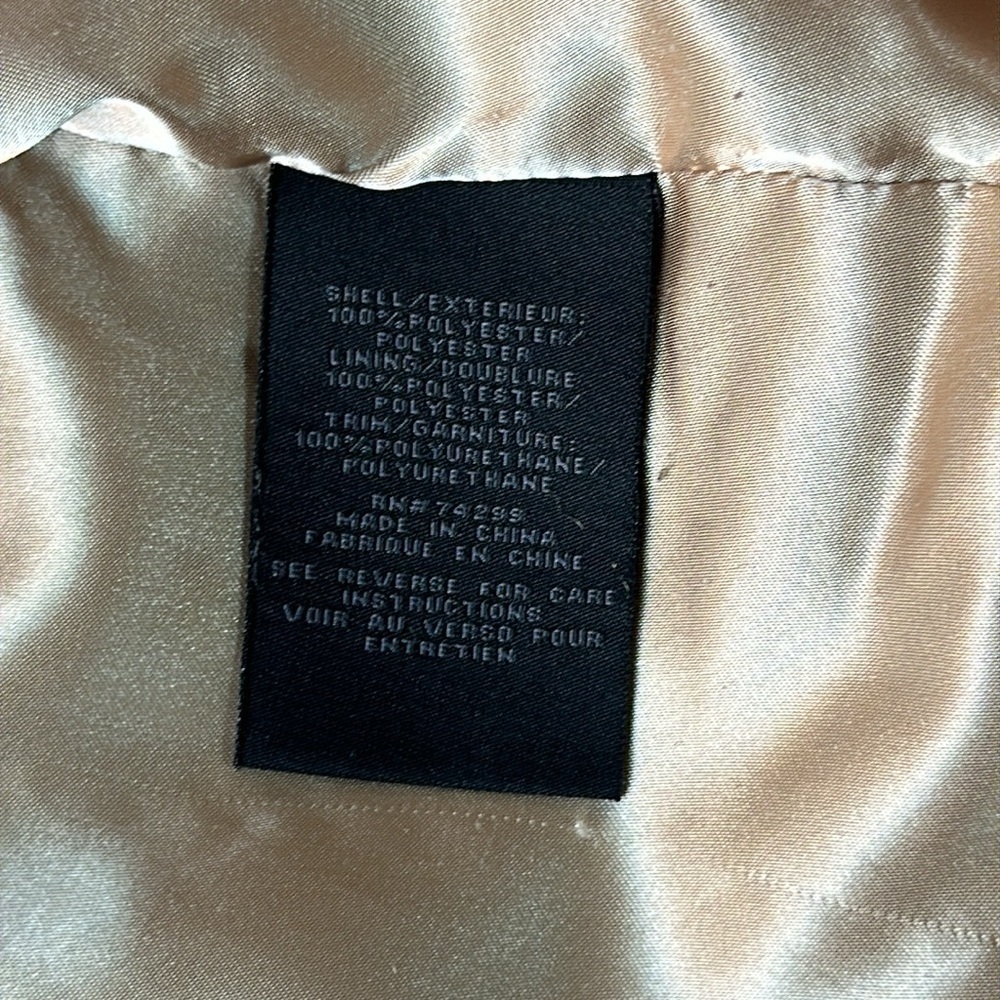 Steve Madden teddy bear jacket zip front jacket. - Picture 8 of 9
